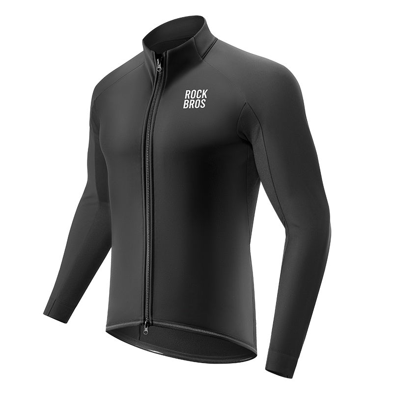 Load image into Gallery viewer, ROCKBROS Cycling Jersey Men Long Sleeve Bike Shirt with Full Zipper Rear Pocket
