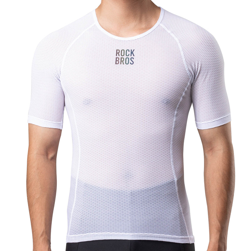 Load image into Gallery viewer, ROCKBROS Men's Cycling Jersey Mesh Short Sleeve
