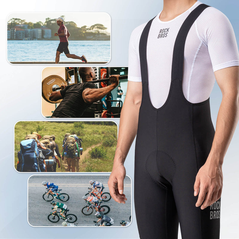 Load image into Gallery viewer, ROCKBROS Men's Cycling Jersey Mesh Short Sleeve
