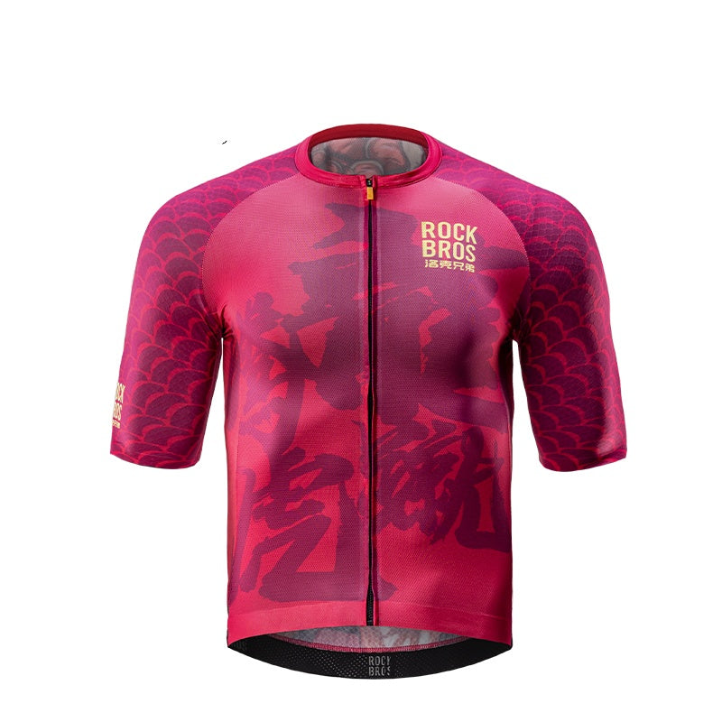 Load image into Gallery viewer, ROCKBROS Dragon Year Paint Model Series Quick Dry Cycling Jersey for Spring Summer

