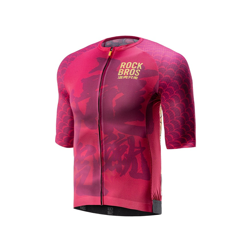 Load image into Gallery viewer, ROCKBROS Dragon Year Paint Model Series Quick Dry Cycling Jersey for Spring Summer

