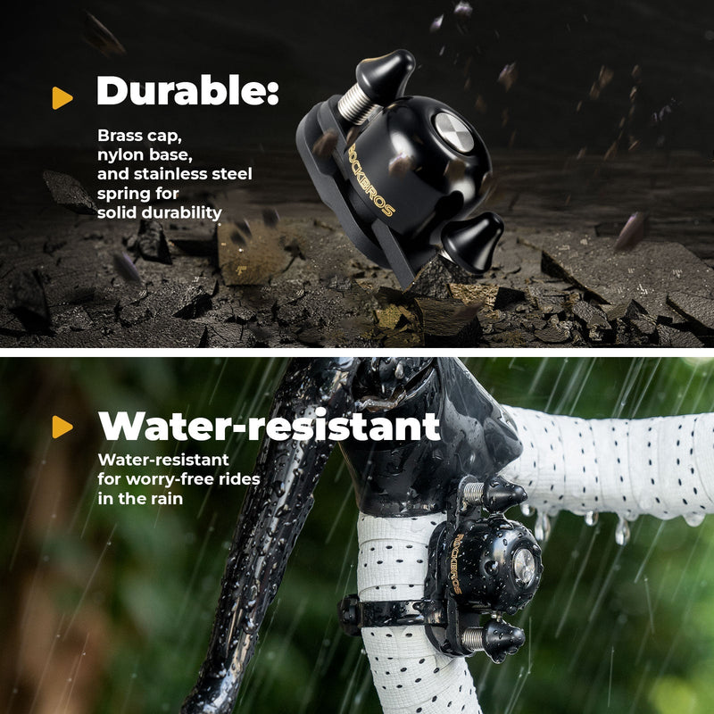 Load image into Gallery viewer, ROCKBROS Dual Hammer Bike Bell
