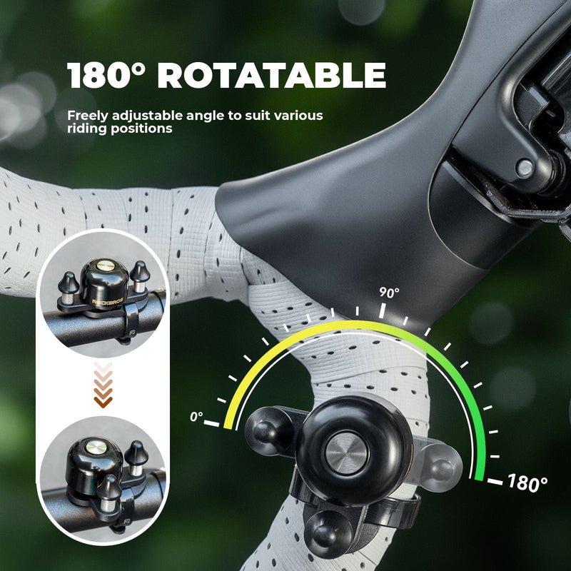 Load image into Gallery viewer, ROCKBROS Dual Hammer Bike Bell
