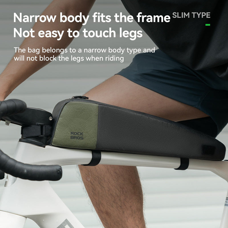 Load image into Gallery viewer, Sustainable Eco-Friendly Bike Top Tube Bag 0.9L
