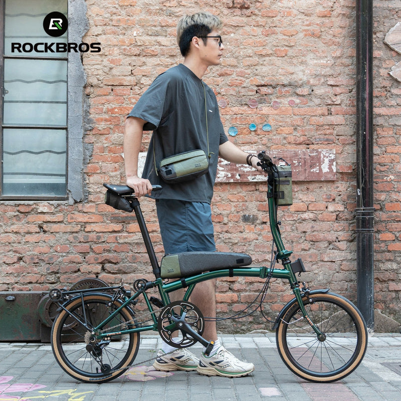 Load image into Gallery viewer, Sustainable Eco-Friendly Bike Top Tube Bag 0.9L
