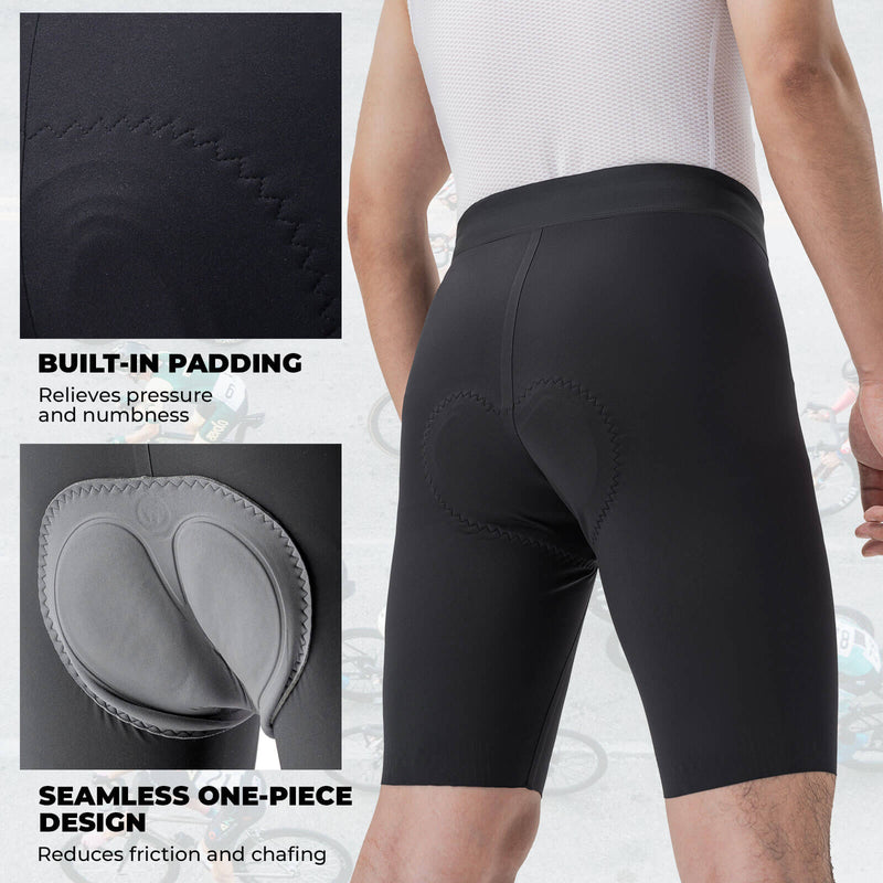 Load image into Gallery viewer, ROCKBROS Elastic Interface® Pads Men’s Cycling Waist Shorts - YDDK013
