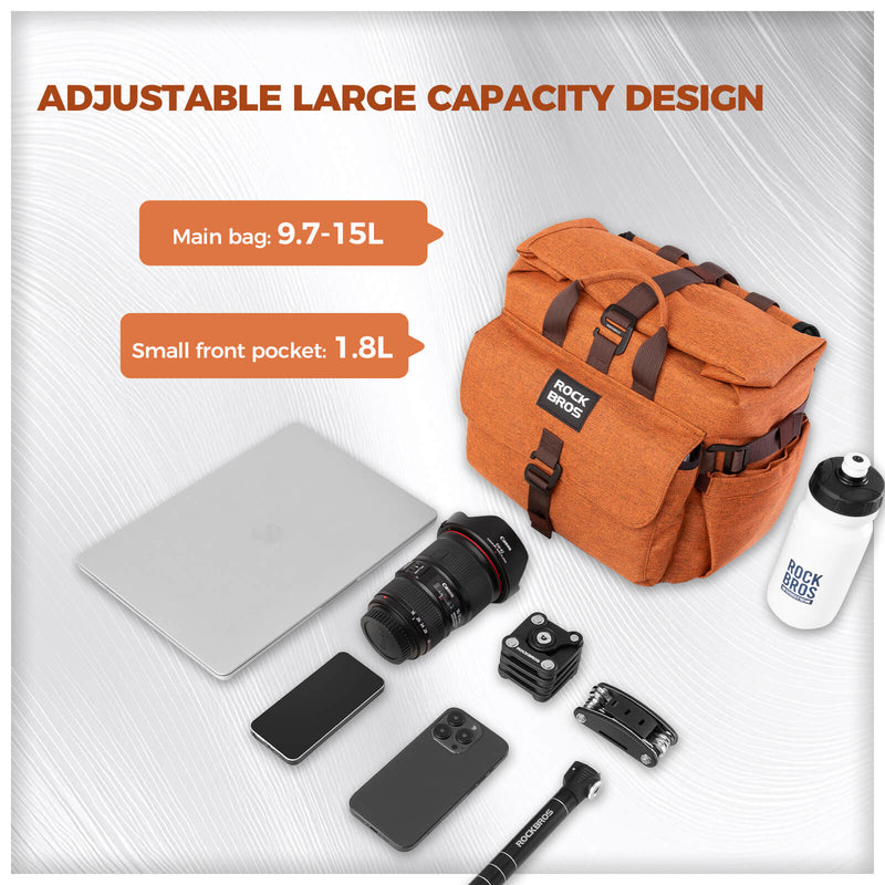 Load image into Gallery viewer, ROCKBROS Folding Bike Handlebar Bag Backpack - H46
