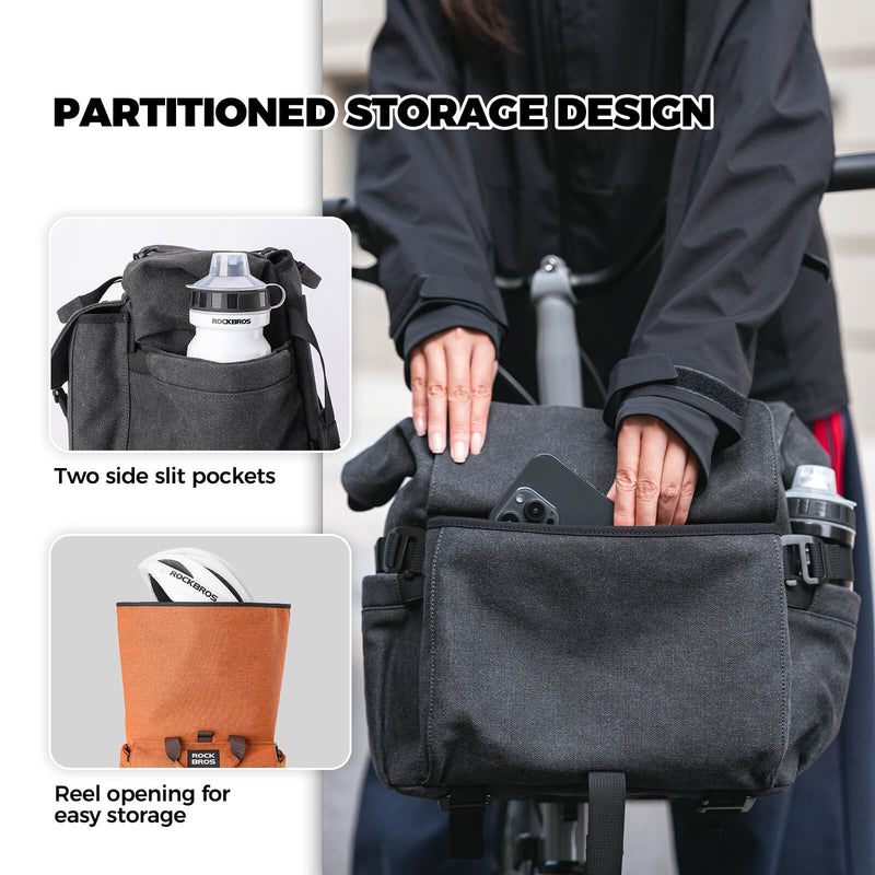 Load image into Gallery viewer, ROCKBROS Folding Bike Handlebar Bag Backpack - H46
