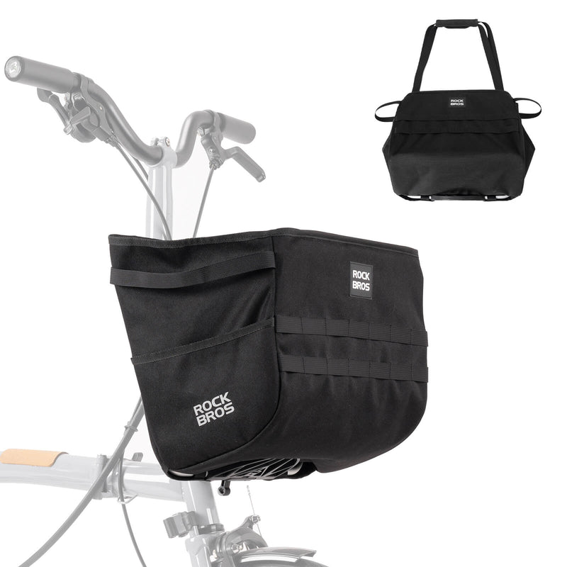 Load image into Gallery viewer, ROCKBROS Folding Bike Handlebar Bag Basket Bag - W016

