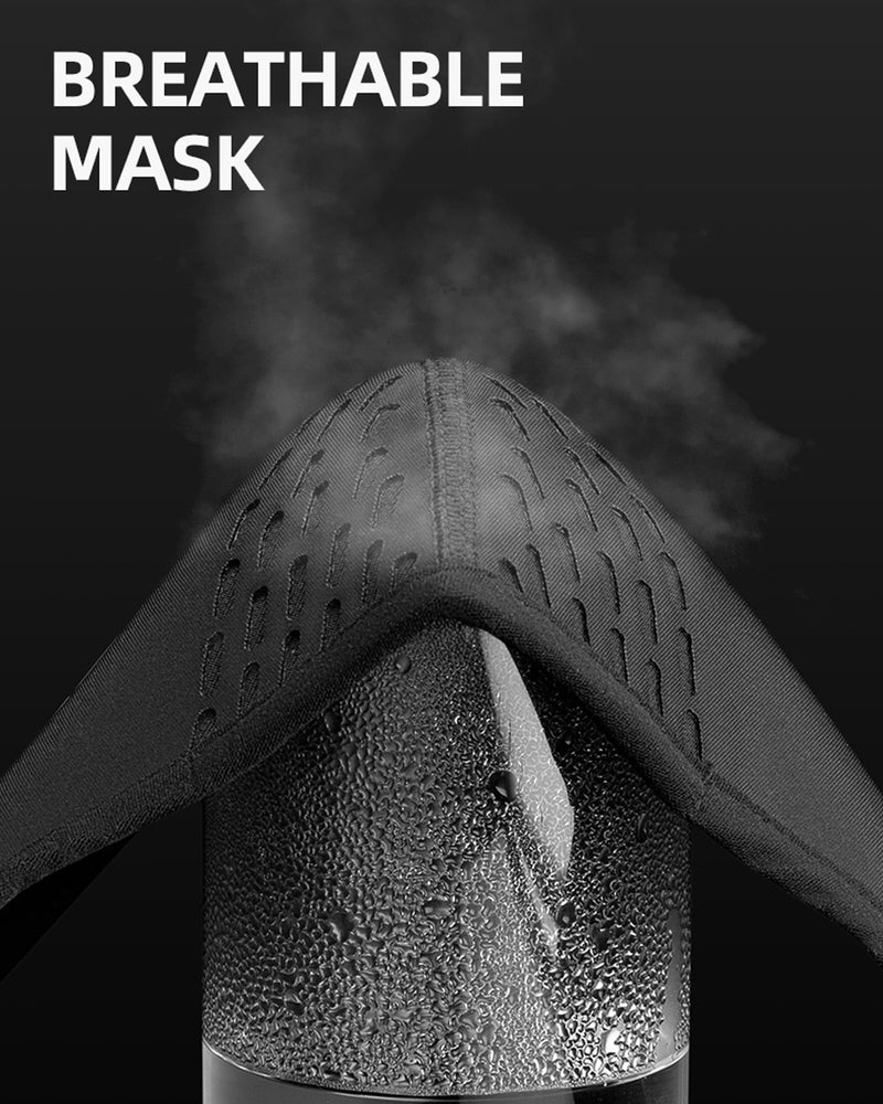 Load image into Gallery viewer, ROCKBROS Half Balaclava Mask Winter Thermal Half Mask Black Beige
