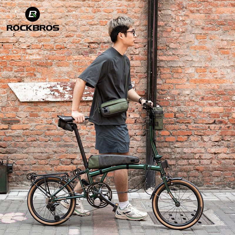 Load image into Gallery viewer, Sustainable Eco-Friendly Bike Front Bag 1.5L
