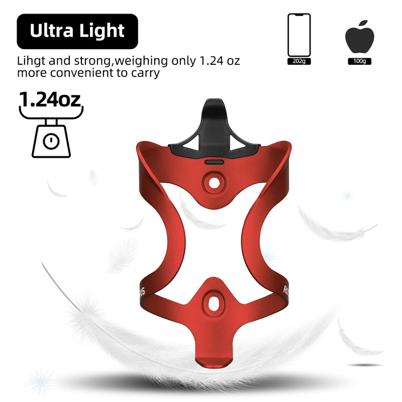 Load image into Gallery viewer, ROCKBROS Lightweight Alloy Bike Water Bottle Holder for Road  Mountain Bikes
