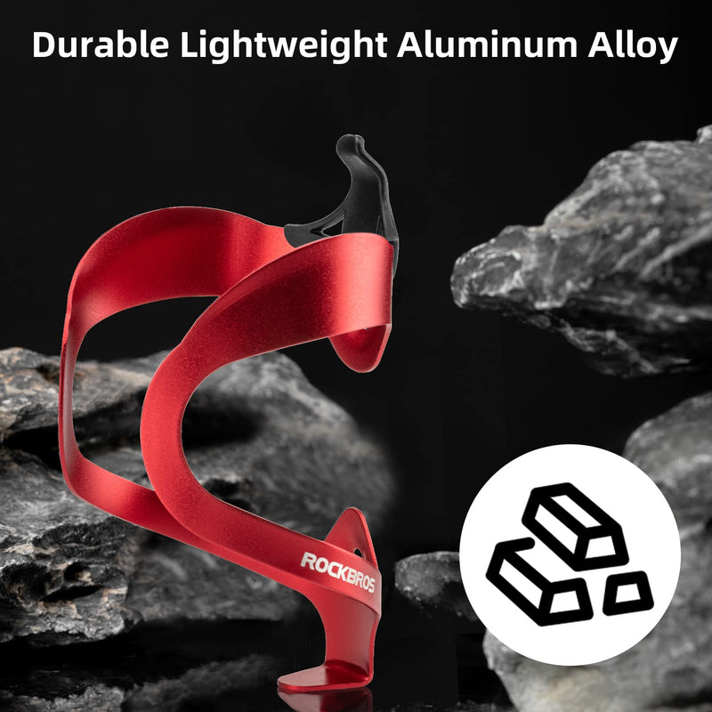 Load image into Gallery viewer, ROCKBROS Lightweight Alloy Bike Water Bottle Holder for Road  Mountain Bikes
