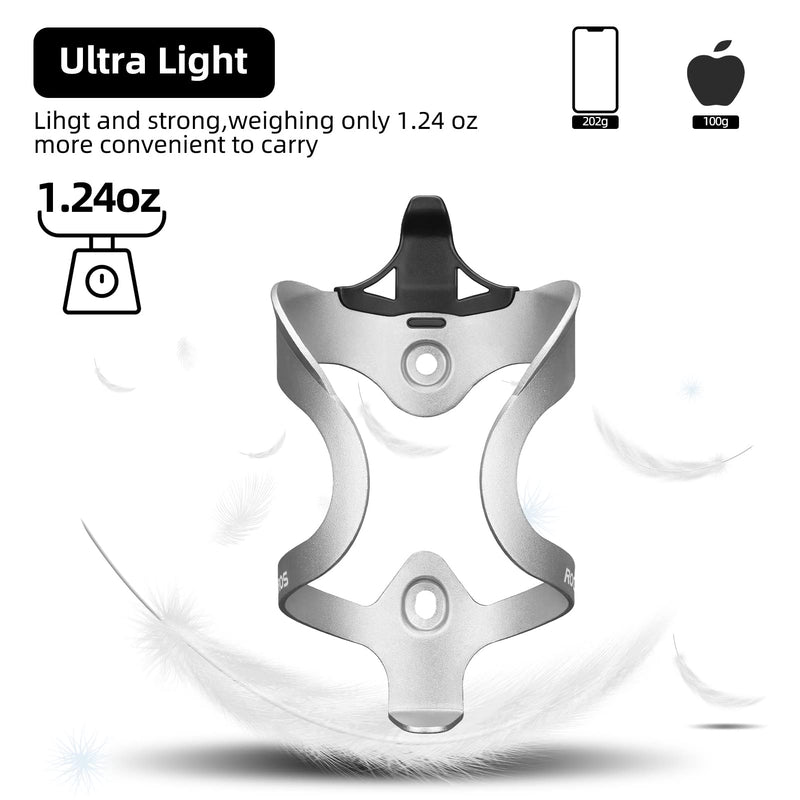 Load image into Gallery viewer, ROCKBROS Lightweight Alloy Bike Water Bottle Holder for Road  Mountain Bikes
