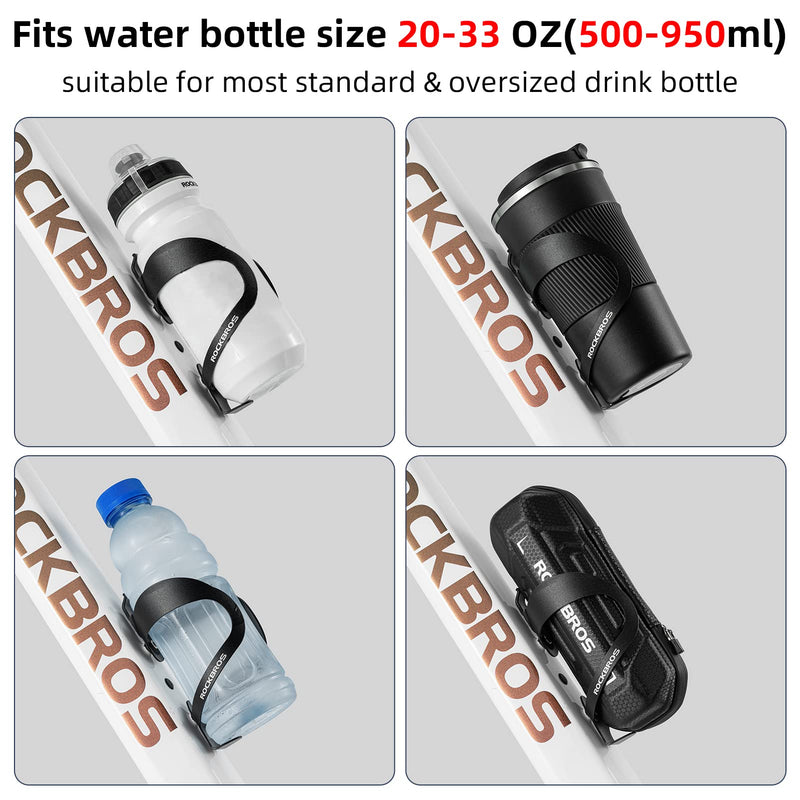 Load image into Gallery viewer, ROCKBROS Lightweight Alloy Bike Water Bottle Holder for Road  Mountain Bikes

