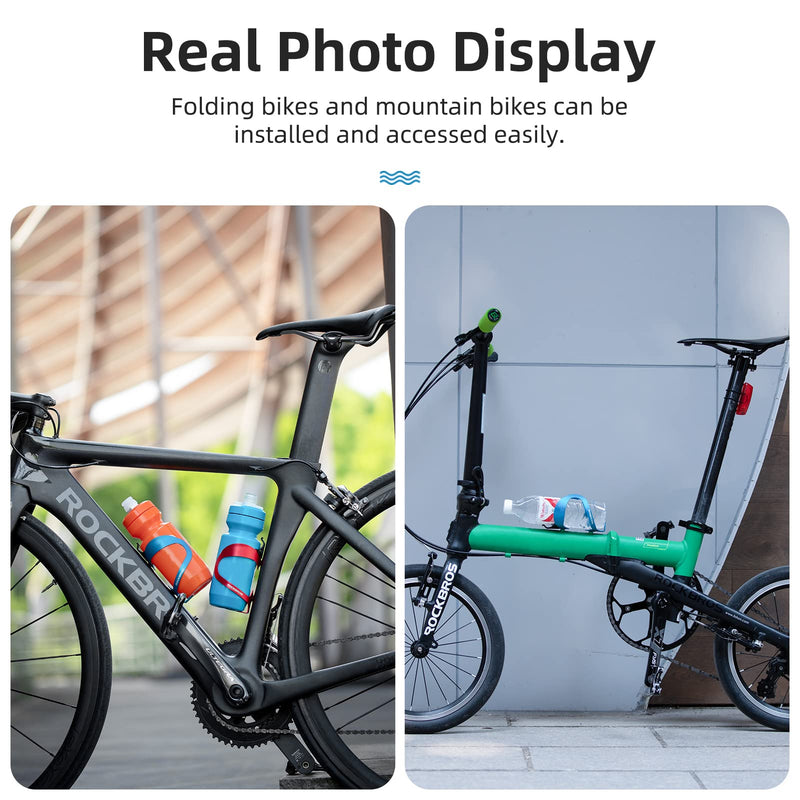Load image into Gallery viewer, ROCKBROS Lightweight Alloy Bike Water Bottle Holder for Road  Mountain Bikes
