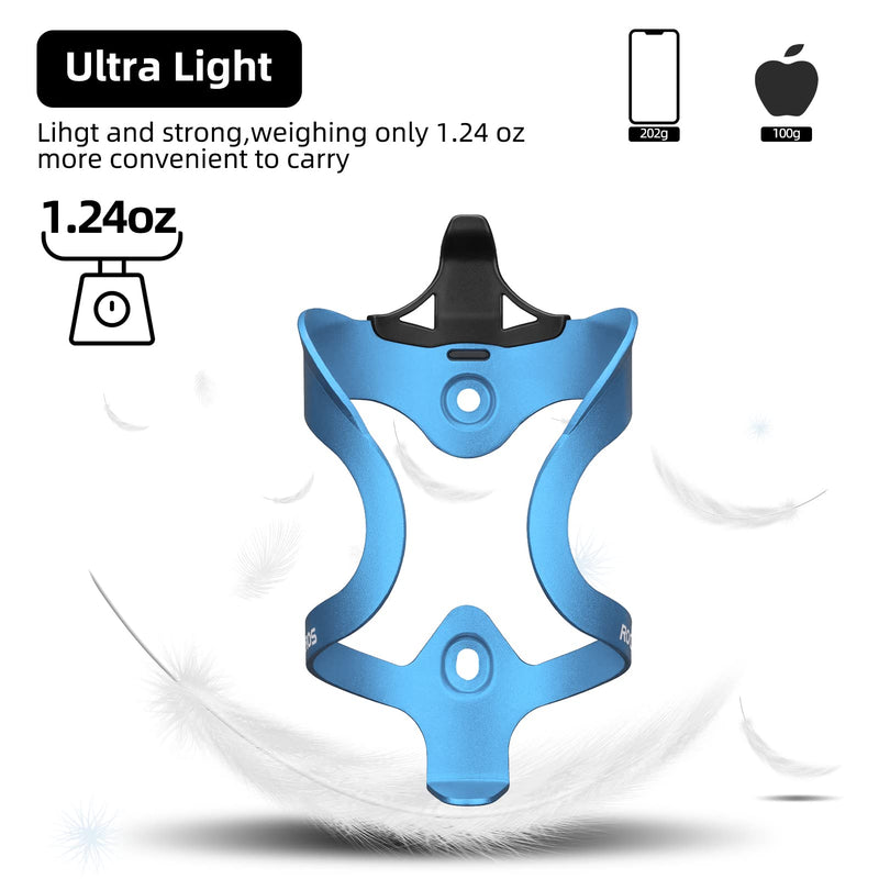 Load image into Gallery viewer, ROCKBROS Lightweight Alloy Bike Water Bottle Holder for Road  Mountain Bikes
