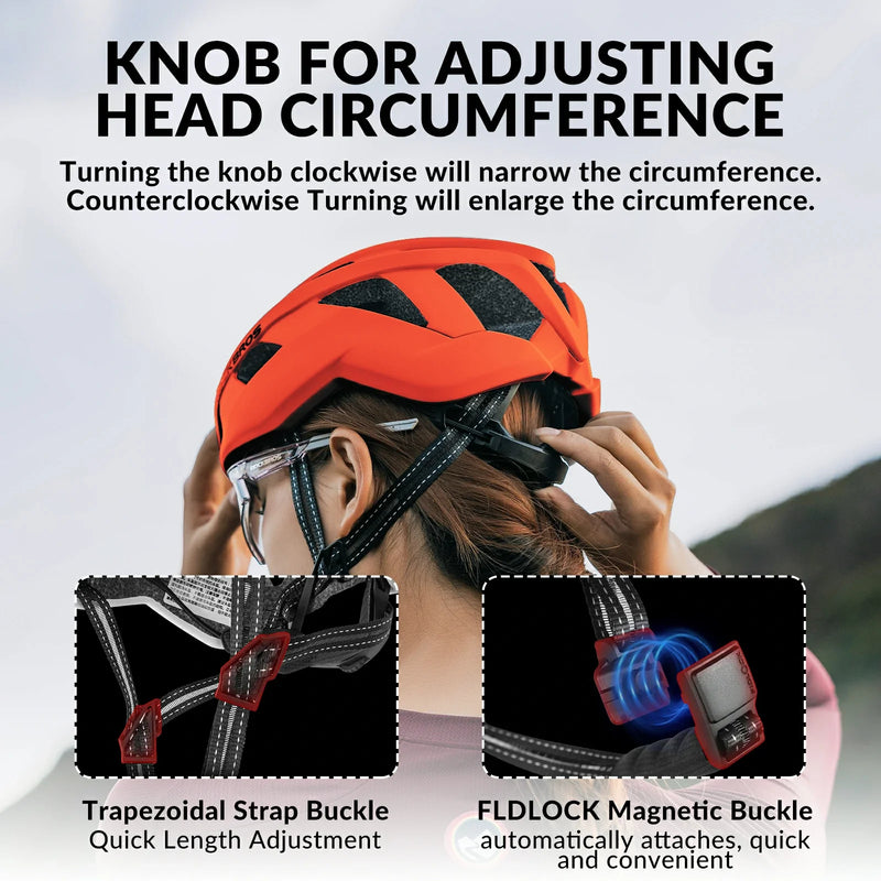 Load image into Gallery viewer, ROCKBROS LK-11 Cycling Helmet Integrated Adjustable Shockproof MTB Road Unisex
