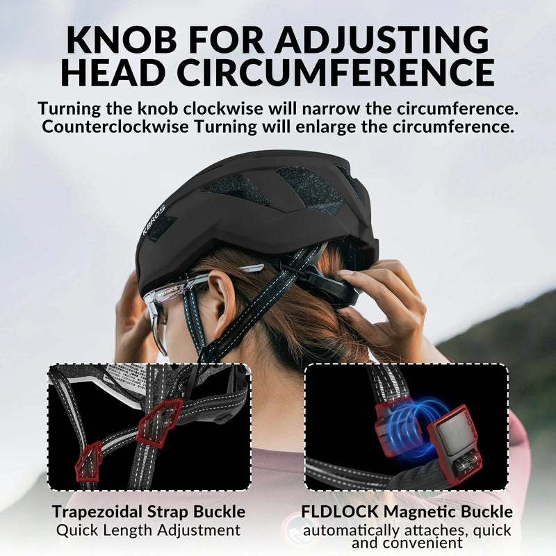 Load image into Gallery viewer, ROCKBROS LK-11 Cycling Helmet Integrated Adjustable Shockproof MTB Road Unisex
