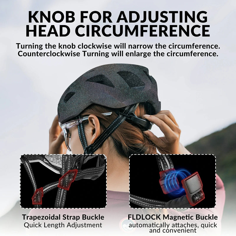 Load image into Gallery viewer, ROCKBROS LK-11 Cycling Helmet Integrated Adjustable Shockproof MTB Road Unisex
