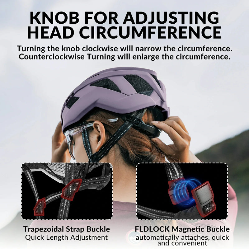 Load image into Gallery viewer, ROCKBROS LK-11 Cycling Helmet Integrated Adjustable Shockproof MTB Road Unisex
