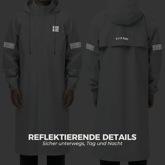 Long Raincoat Waterproof Poncho Jackets