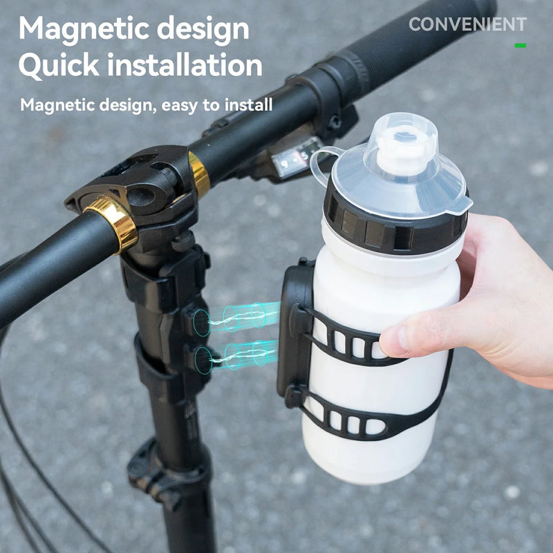 Load image into Gallery viewer, Magnetic Strap-Type Bike Water Bottle Cage Bottle Holder
