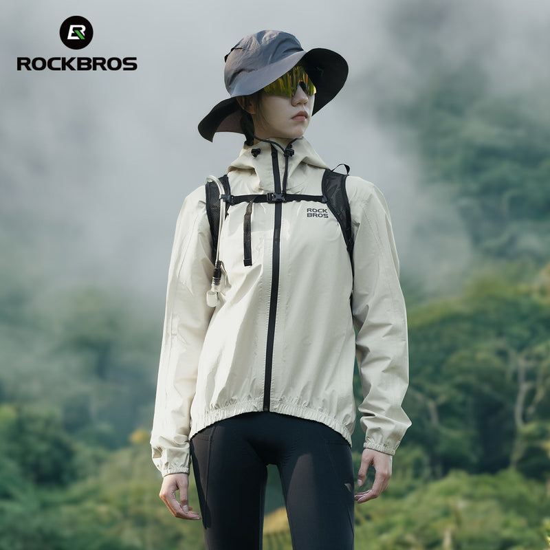 Load image into Gallery viewer, ROCKBROS Men's Cycling Running Windbreaker Windproof Jacket Lightweight High Visibility
