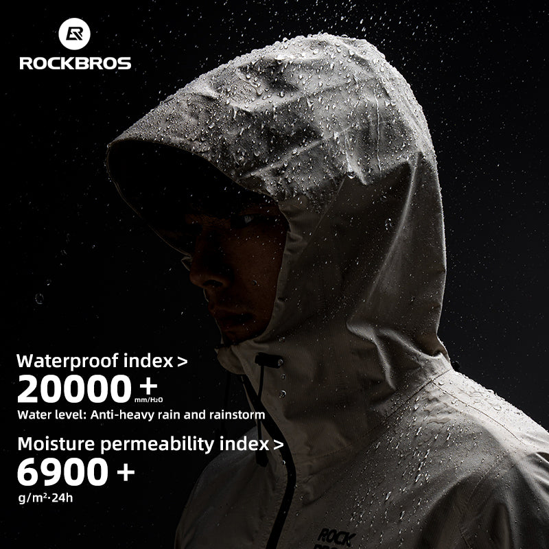 Load image into Gallery viewer, ROCKBROS Men's Cycling Running Windbreaker Windproof Jacket Lightweight High Visibility
