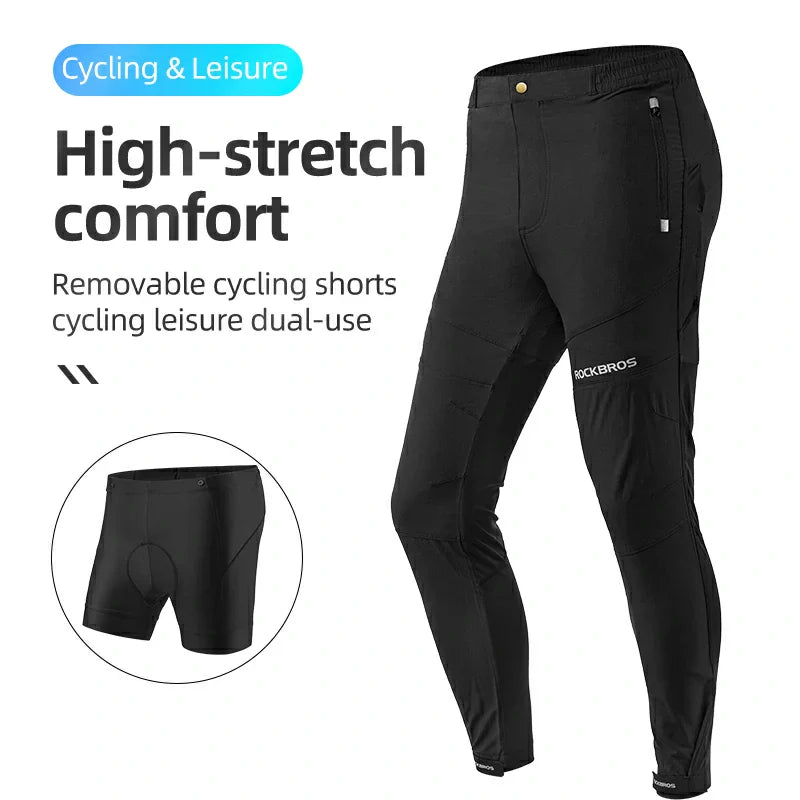 Load image into Gallery viewer, ROCKBROS Men's Softshell Jacket &amp; Pants Breathable Cycling Suit
