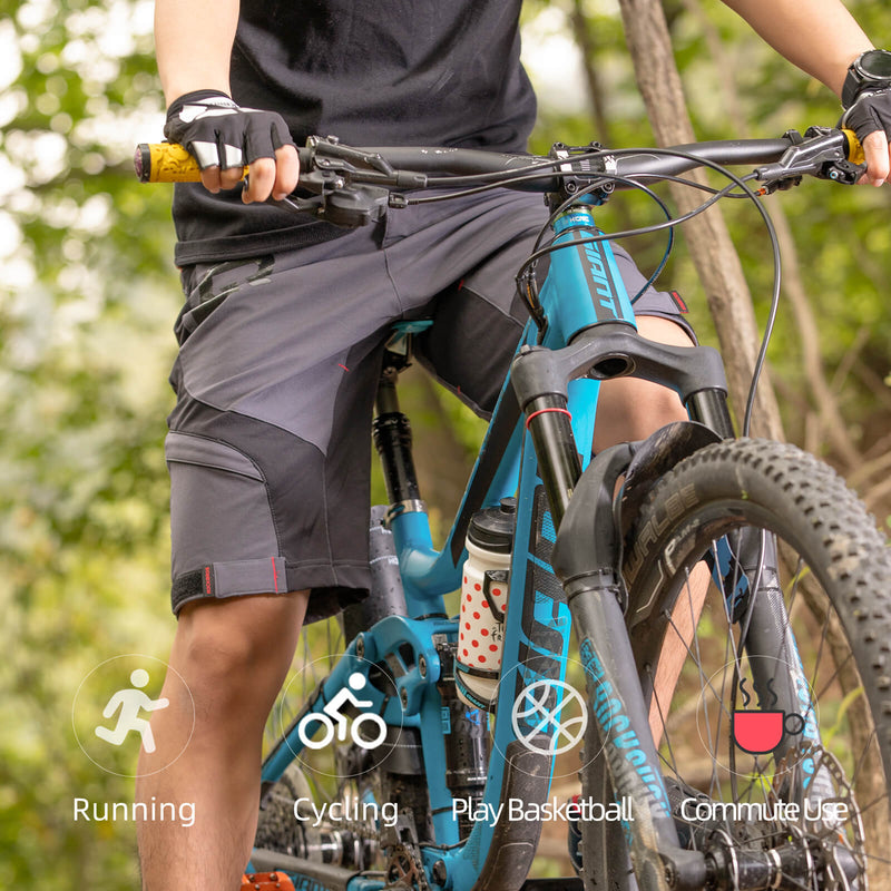 Load image into Gallery viewer, ROCKBROS Men's Cycling Shorts 4D Padded Compression Shorts
