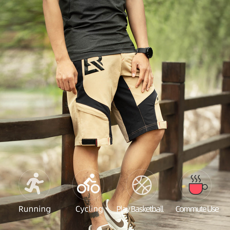 Load image into Gallery viewer, ROCKBROS Men's Cycling Shorts 4D Padded Compression Shorts
