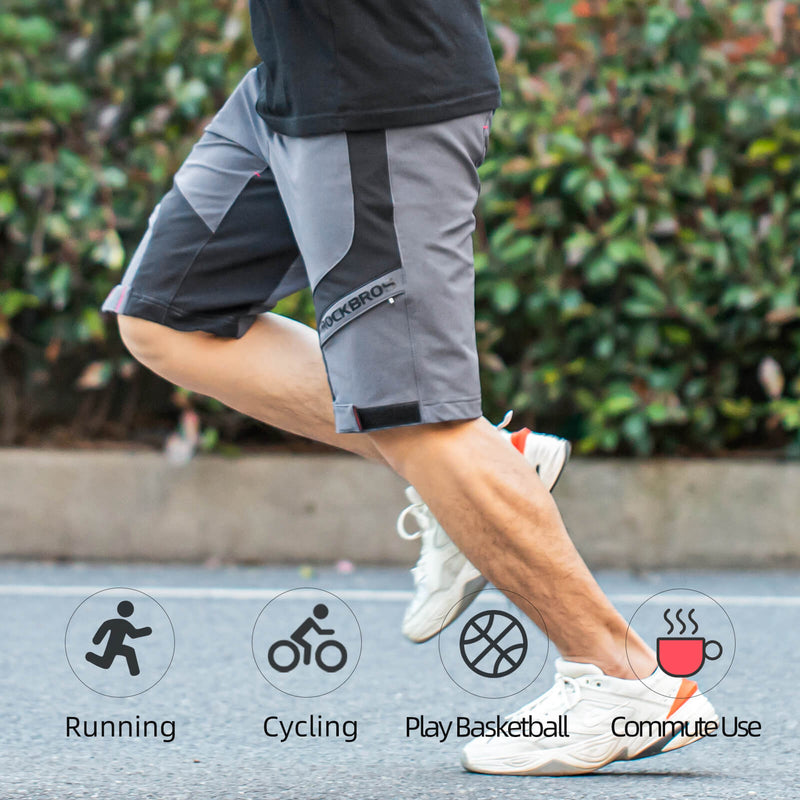 Load image into Gallery viewer, ROCKBROS Men's Cycling Shorts 4D Padded Compression Shorts
