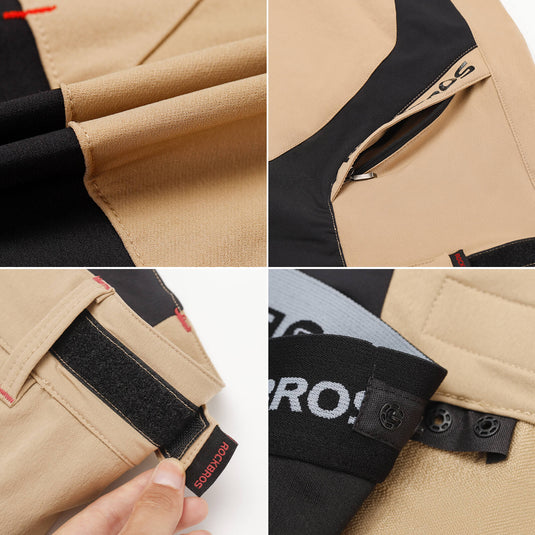 ROCKBROS Men's Cycling Shorts 4D Padded Compression Shorts