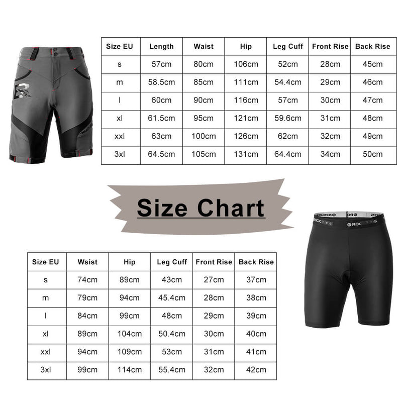 Load image into Gallery viewer, ROCKBROS Men's Cycling Shorts 4D Padded Compression Shorts
