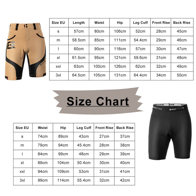 Load image into Gallery viewer, ROCKBROS Men's Cycling Shorts 4D Padded Compression Shorts
