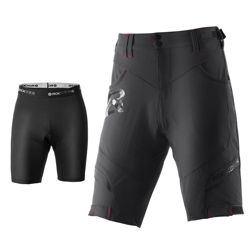 Load image into Gallery viewer, ROCKBROS Men's Cycling Shorts 4D Padded Compression Shorts
