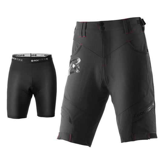 ROCKBROS Men's Cycling Shorts 4D Padded Compression Shorts
