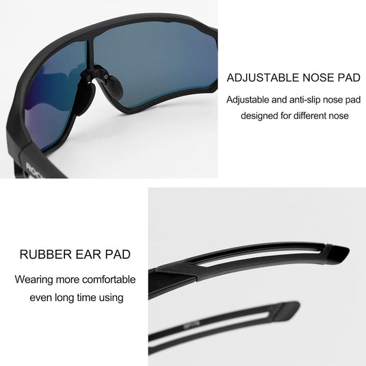 UV400 Polarized Sunglasses for Cycling