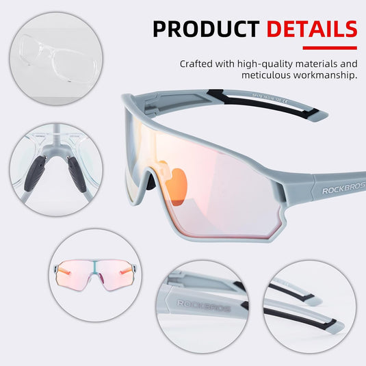 UV400 Polarized Sunglasses for Cycling