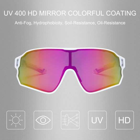 UV400 Polarized Sunglasses for Cycling