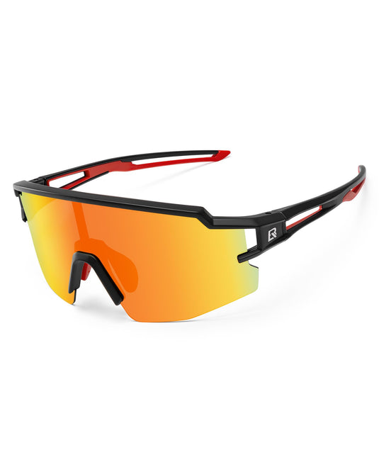 ROCKBROS Polarized Youth Kids UV400 Cycling Sports Sunglasses for Boys Girls Age 8-14