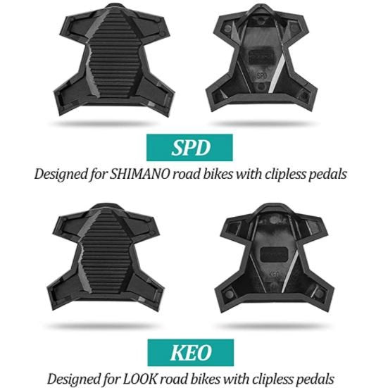 Load image into Gallery viewer, ROCKBROS PP20 cykelpedaladapter SPD-SL/KEO Sort 1 par

