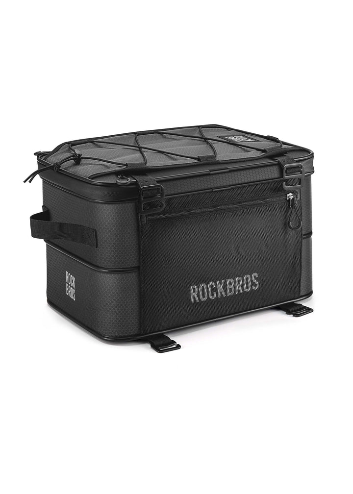 Load image into Gallery viewer, ROCKBROS Road to Sky Foldable Trunk Bag – 16.8L Expandable Bike Rack Bag
