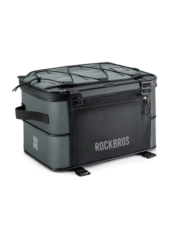 Load image into Gallery viewer, ROCKBROS Road to Sky Foldable Trunk Bag – 16.8L Expandable Bike Rack Bag
