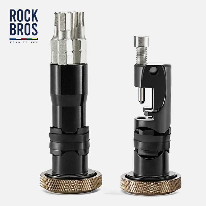 Load image into Gallery viewer, ROCKBROS Handlebar Tool Kit -Road to Sky VIAK Co-Branded Bar End
