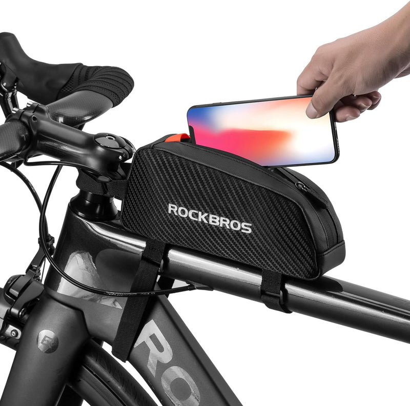 Load image into Gallery viewer, ROCKBROS Top Tube Bike Bag Bicycle Front Frame Bag
