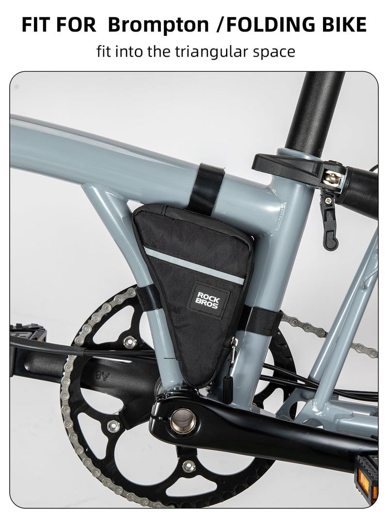 Load image into Gallery viewer, Compact Triangle Bike Tool Storage Bag
