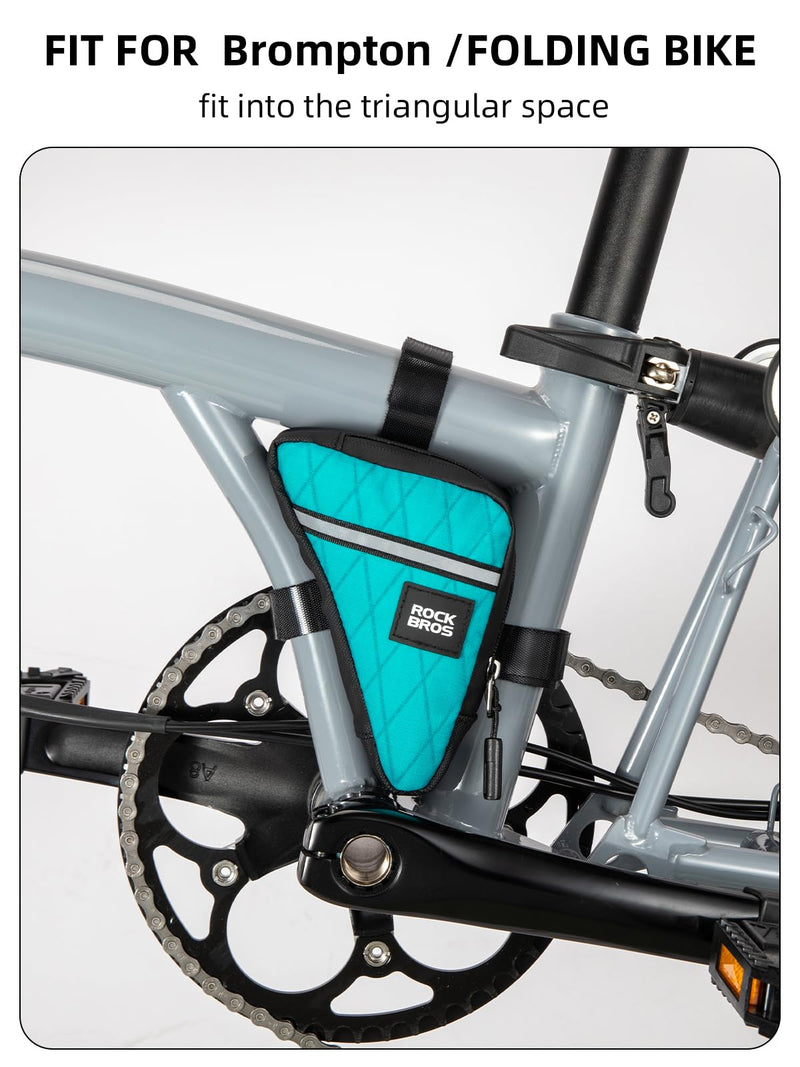 Load image into Gallery viewer, Compact Triangle Bike Tool Storage Bag
