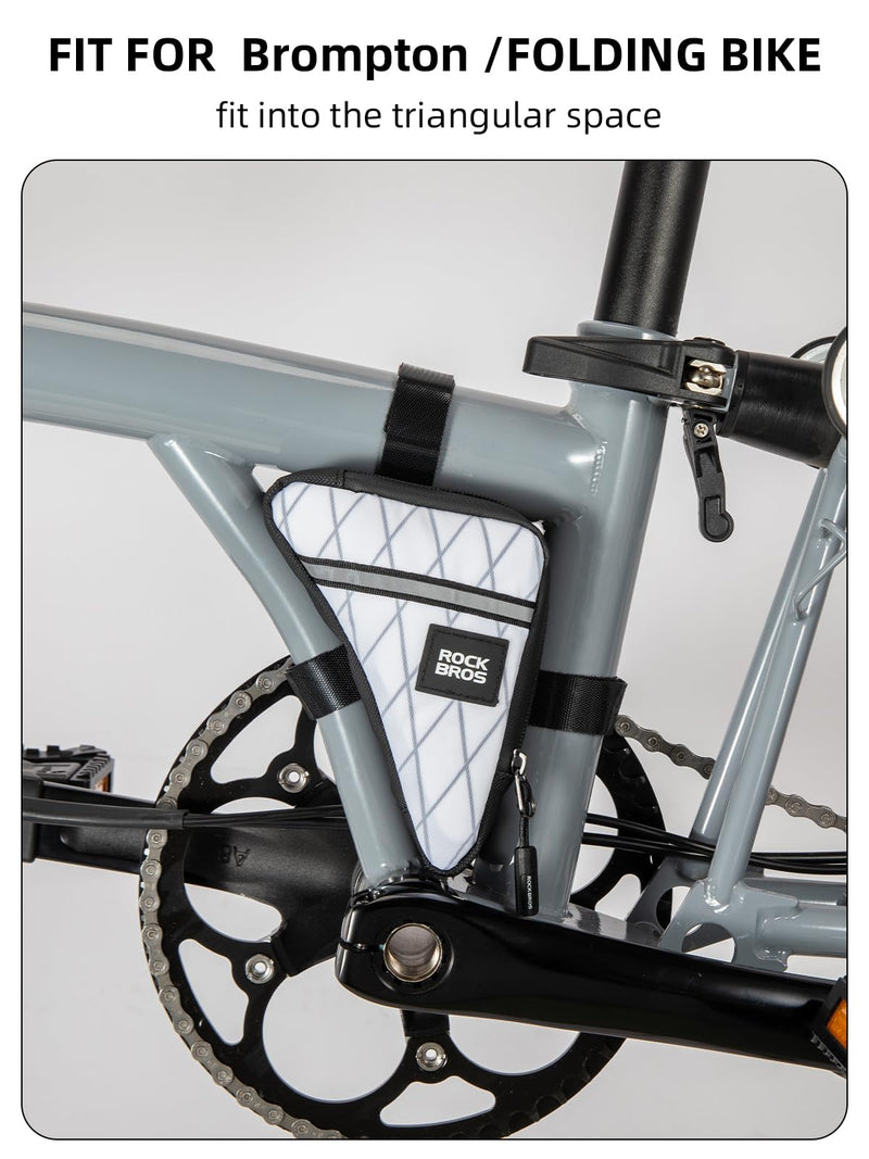 Load image into Gallery viewer, Compact Triangle Bike Tool Storage Bag
